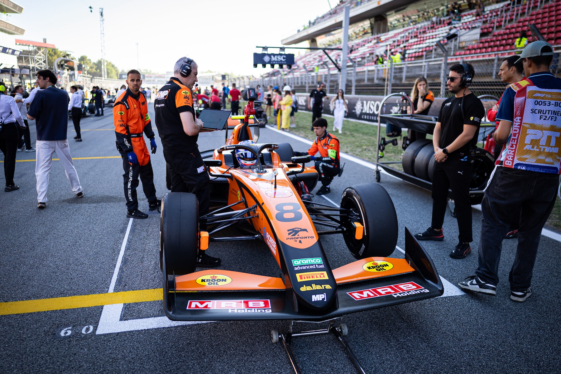 08 TAPONEN Tuukka (fin), MP Motorsport, Dallara F3 2025, action during the 3rd round of the 2026 FIA Formula 3 Championship from June 12 to 14, 2026 on the Circuit de Barcelona-Catalunya, in Montmelo, Spain - Photo Diederik van der Laan / DPPI