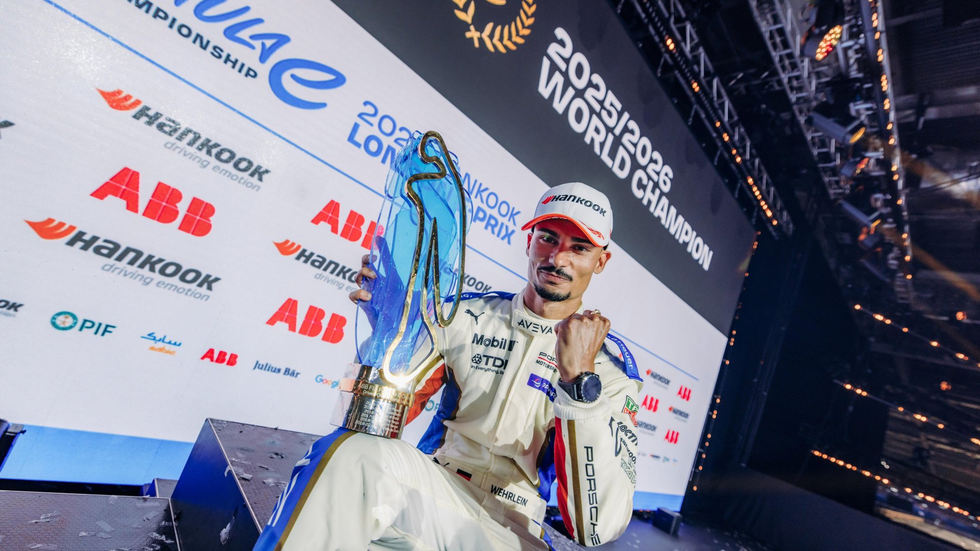 Pascal Wehrlein sacré double Champion du Monde de Formule E