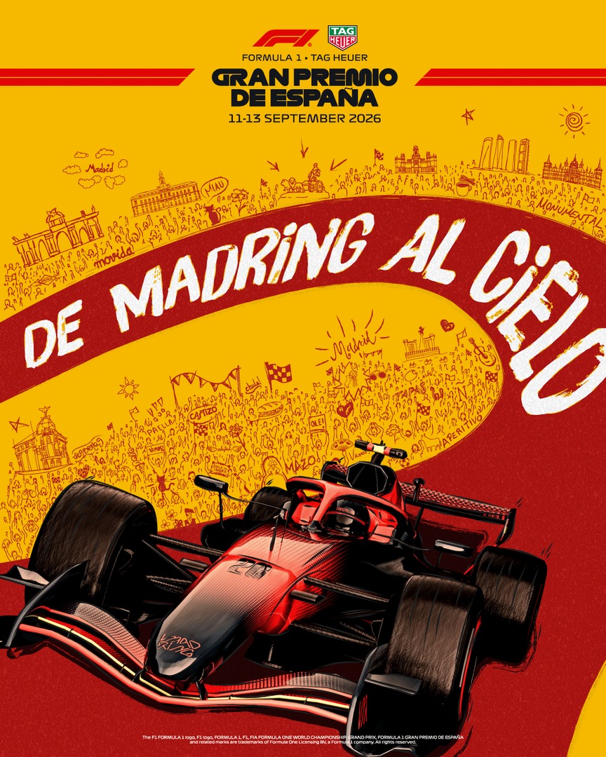 Affiche officielle Grand Prix de Madrid 2026