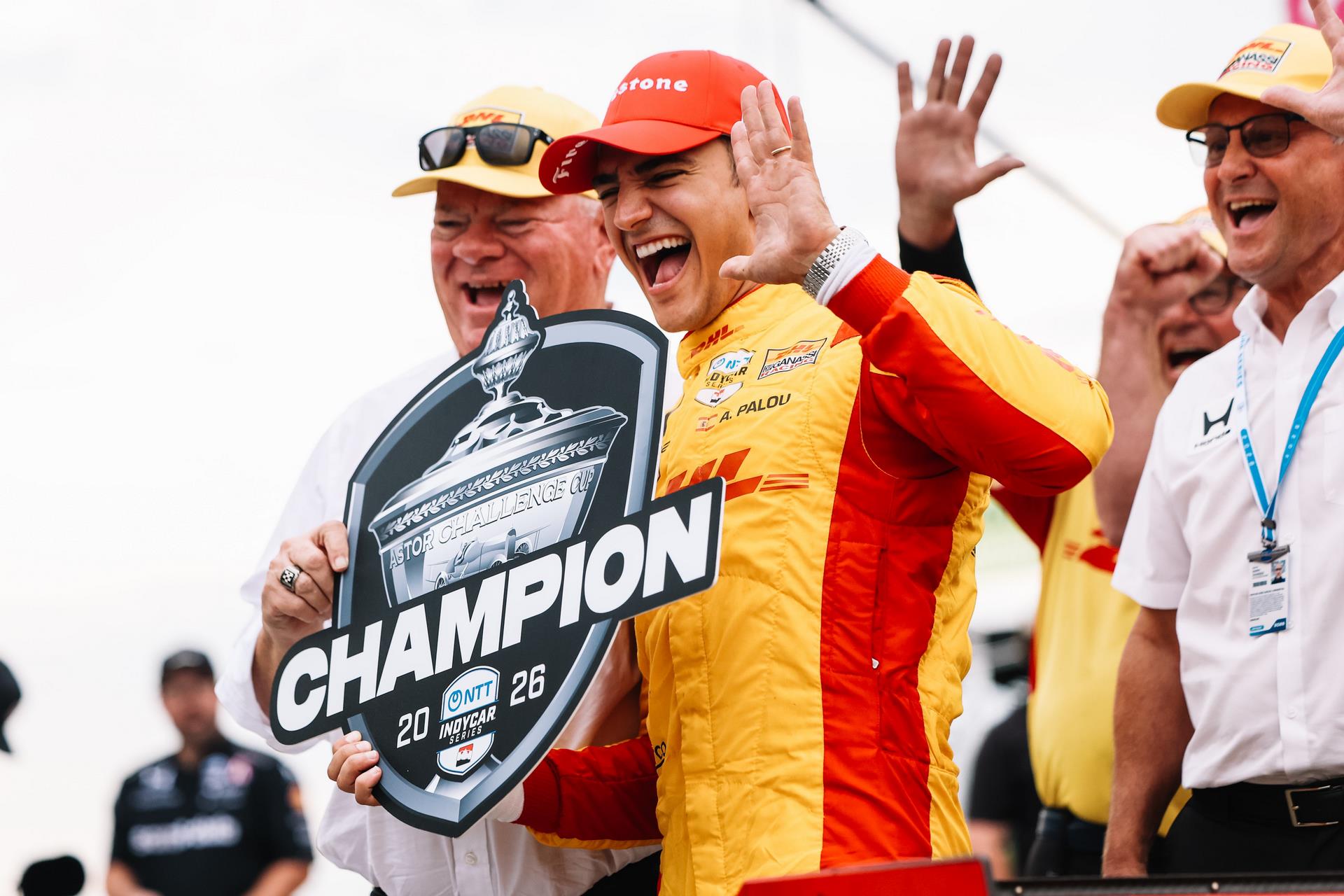 Alex Palou champion au Snap-On Makers and Fixers 250 at the Milwaukee Mile