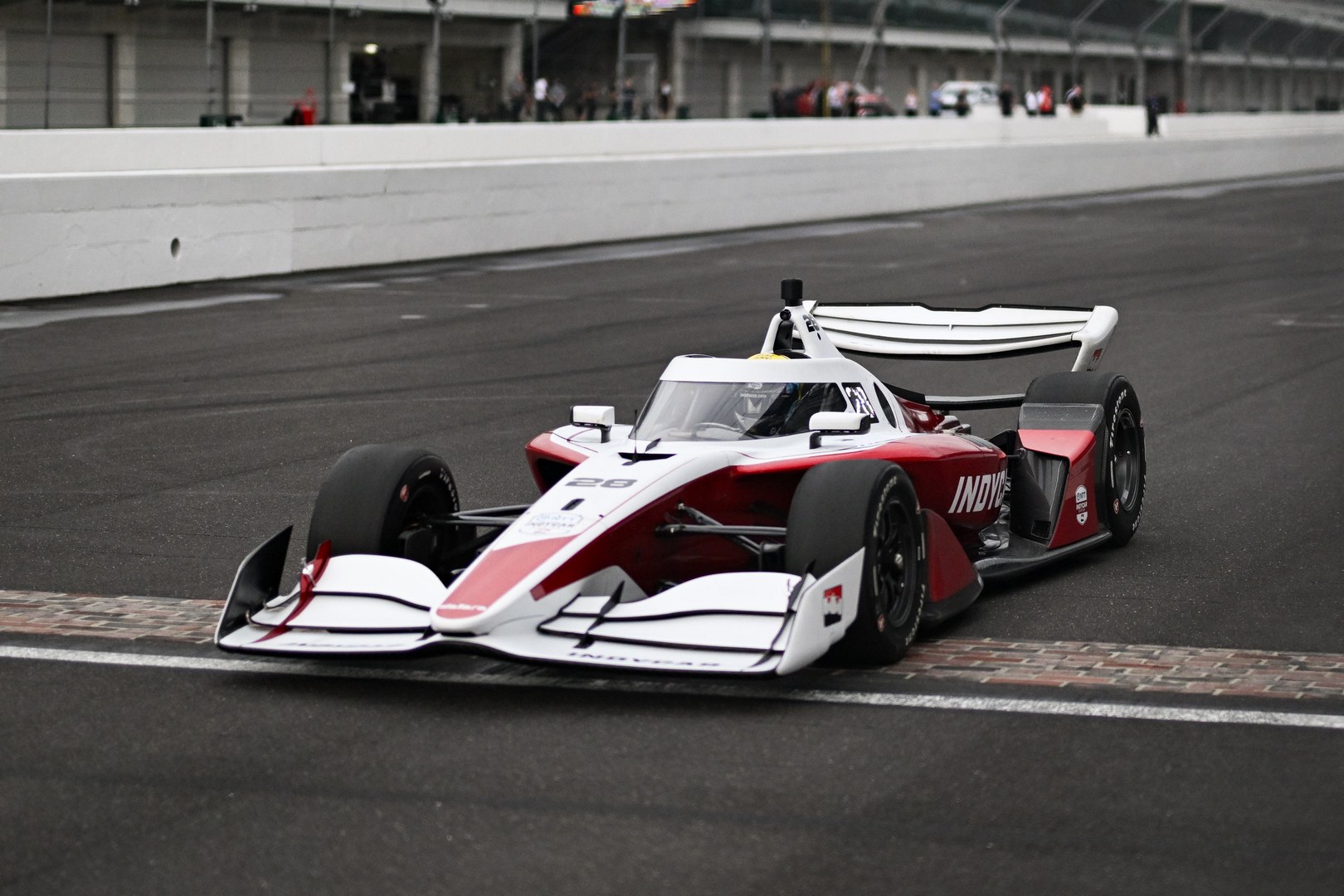 Dallara IR-28 en test à Indianapolis