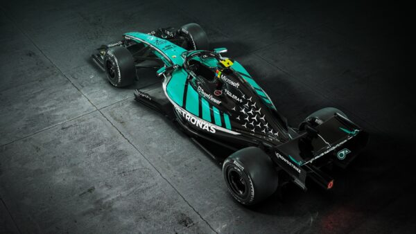 Livrée spéciale Petronas de Mercedes pour la Malaisie 2026