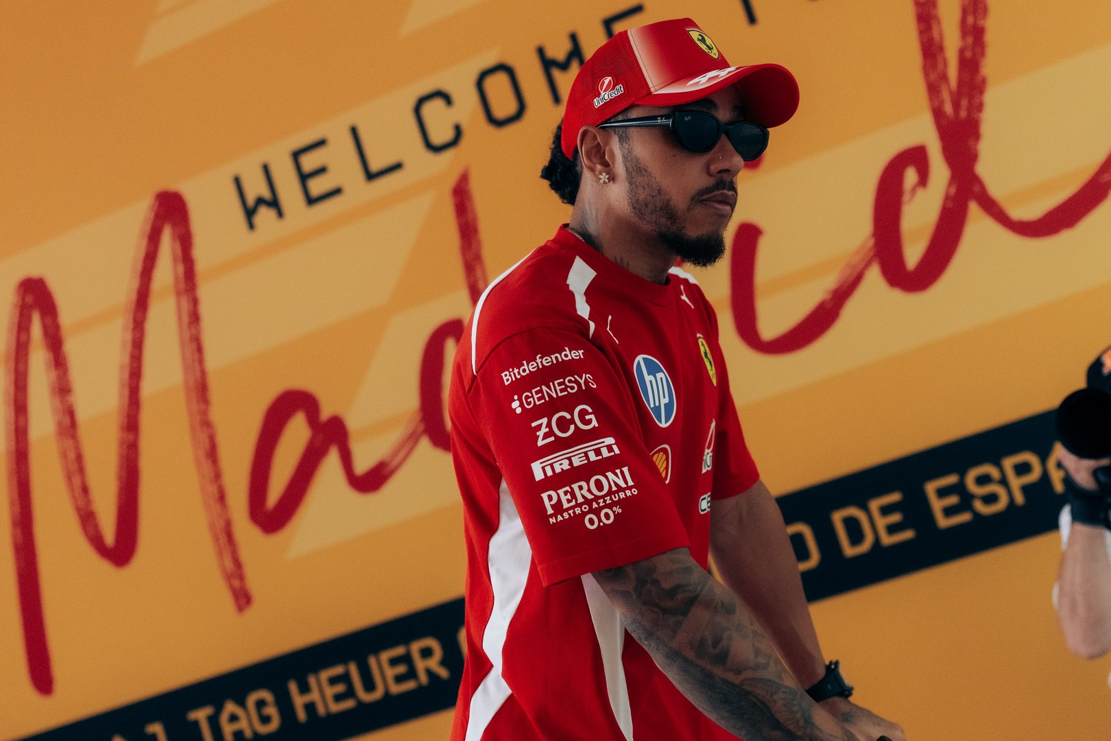Lewis Hamilton au GP d'Espagne 2026