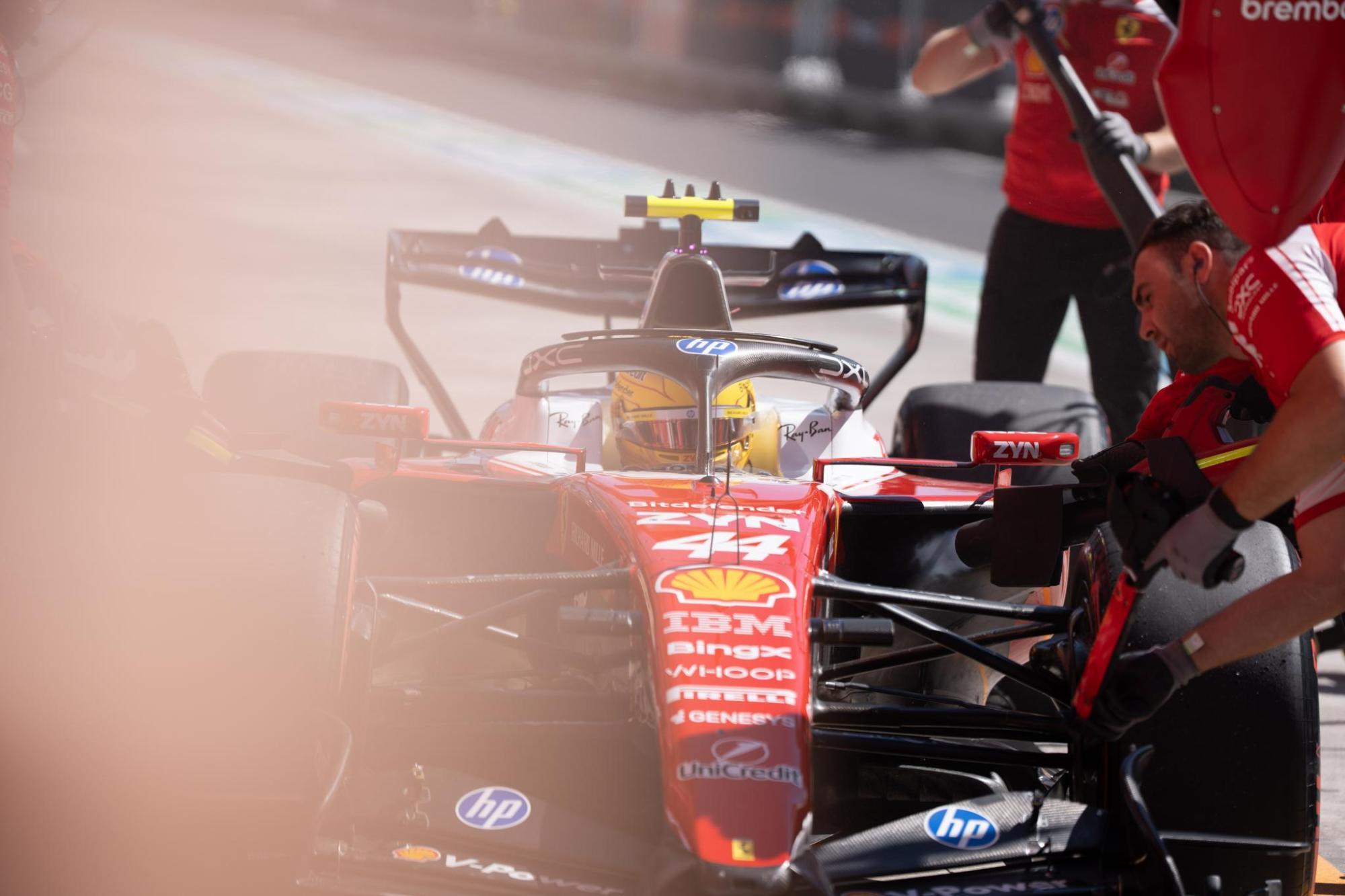 Hamilton au GP d'Espagne 2026