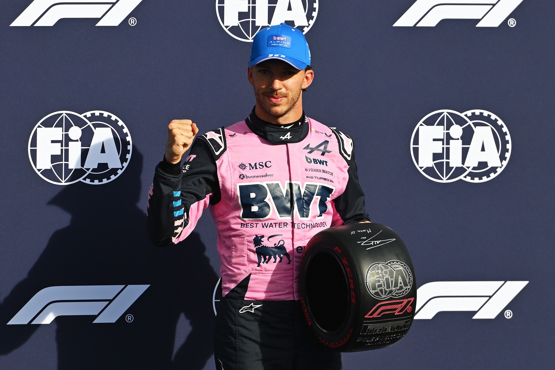 Pierre Gasly en pole position à Monza 2026