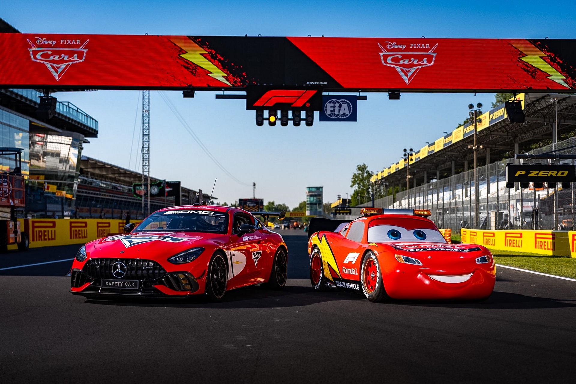 Safety Car et Flash McQueen à Monza 2026