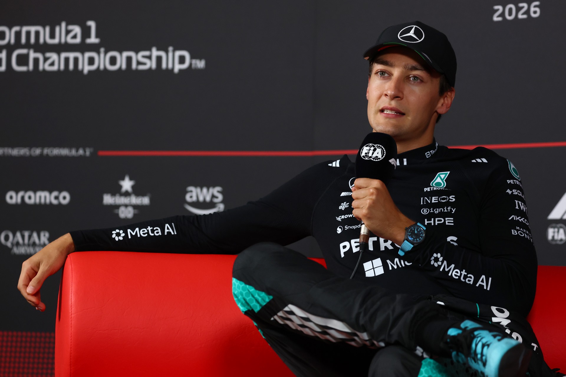 George Russell au GP d'Italie 2026