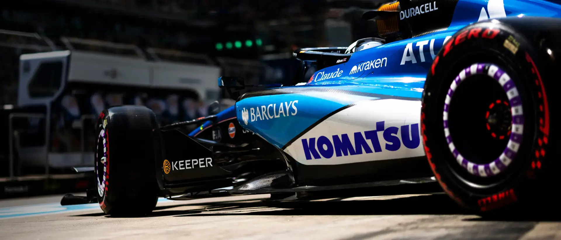 Williams prolonge son contrat avec Komatsu