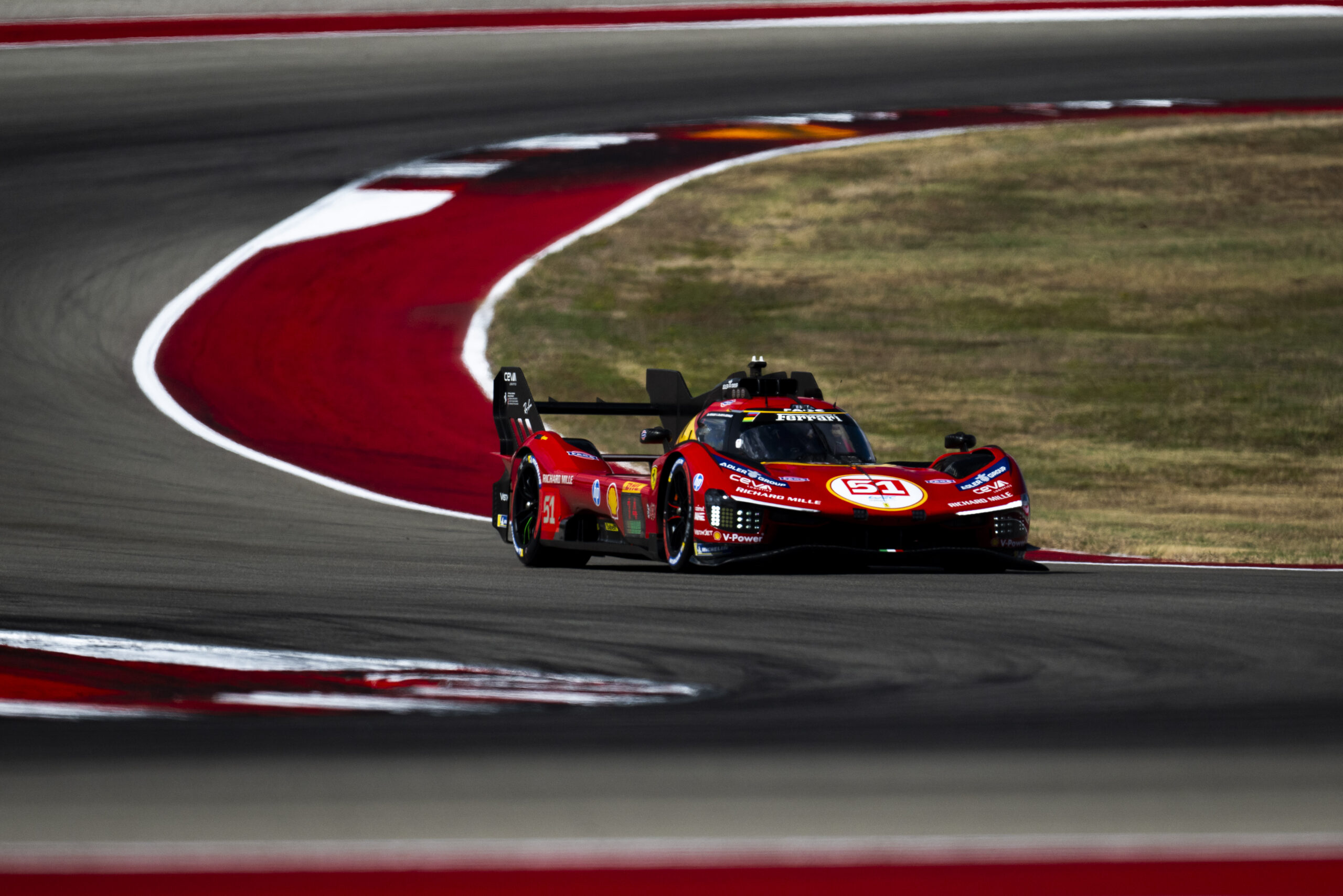 Lone Star Le Mans - Qualifs : Ferrari monte ses grands chevaux