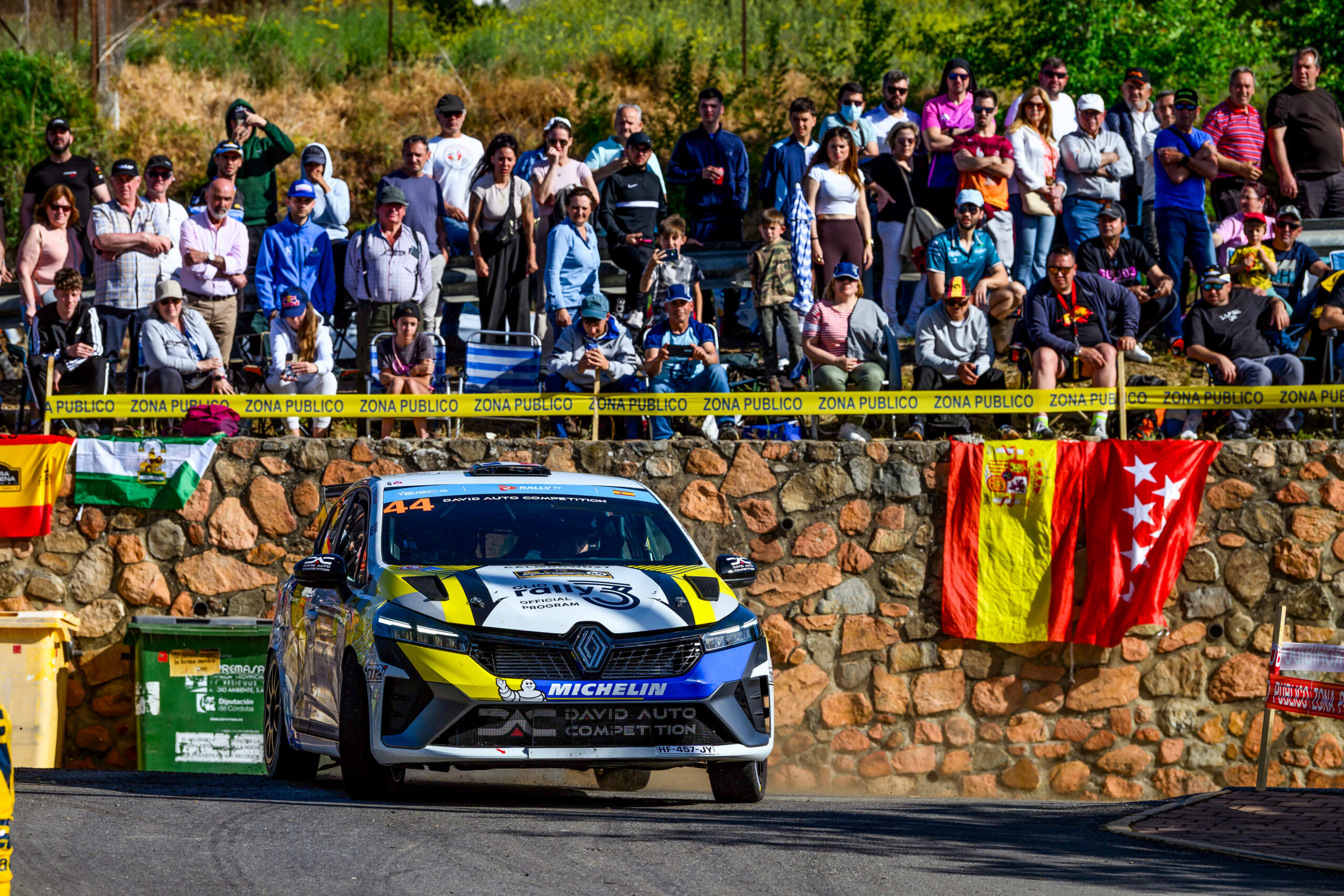 Rally Sierra Morena 2026, Lucas Zielinski s'impose d'entrée de jeu en ERC | © @World / Red Bull Content Pool