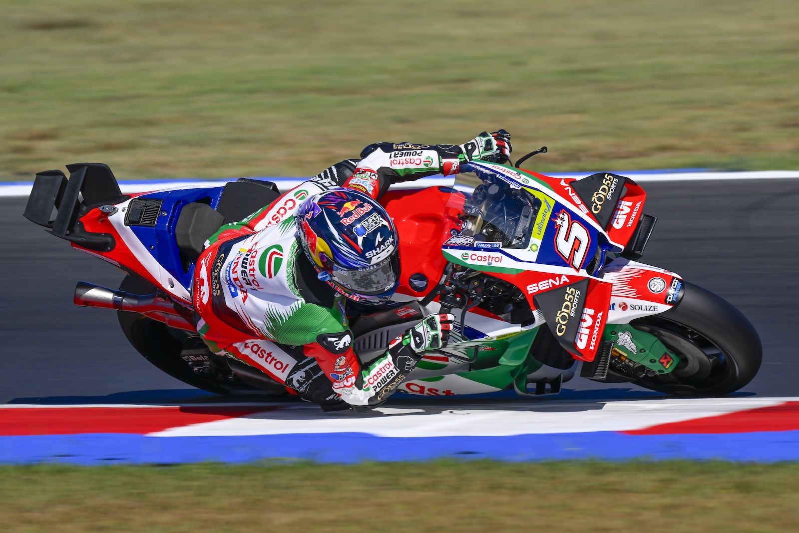 Johann Zarco sur le circuit de Misano