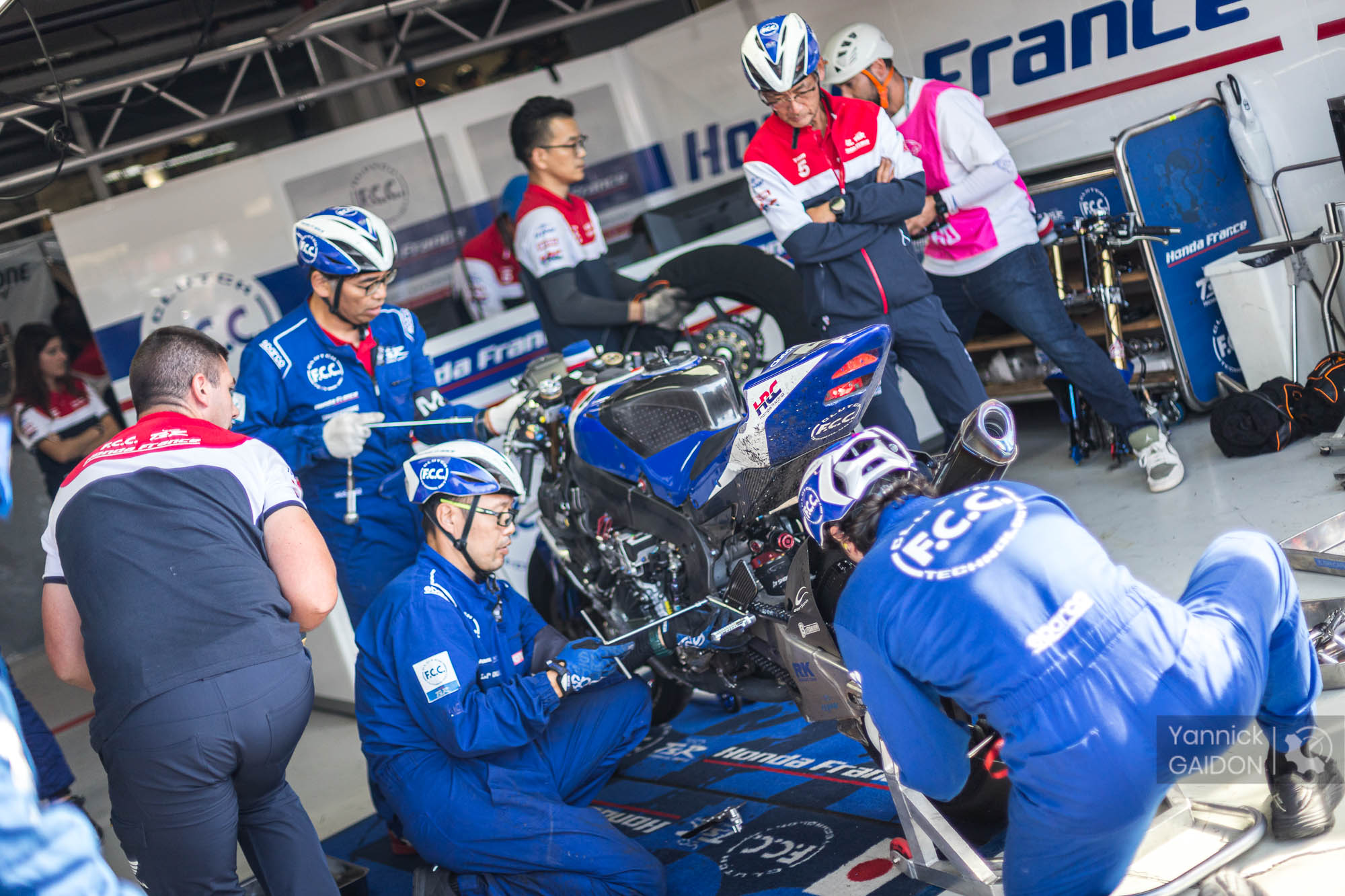 5 F.C.C. TSR Honda France (JPN), Honda CBR 1000 RR-R, TECHER Alan (FRA), PEROLARI Corentin (FRA), MCPHEE John (GBR), EWC, action