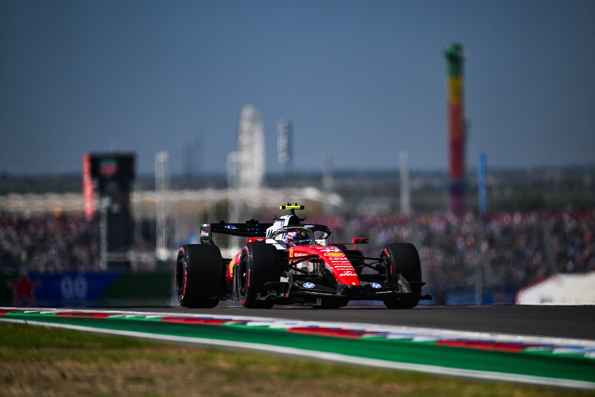 Hamilton aux EL du GP des USA 2026