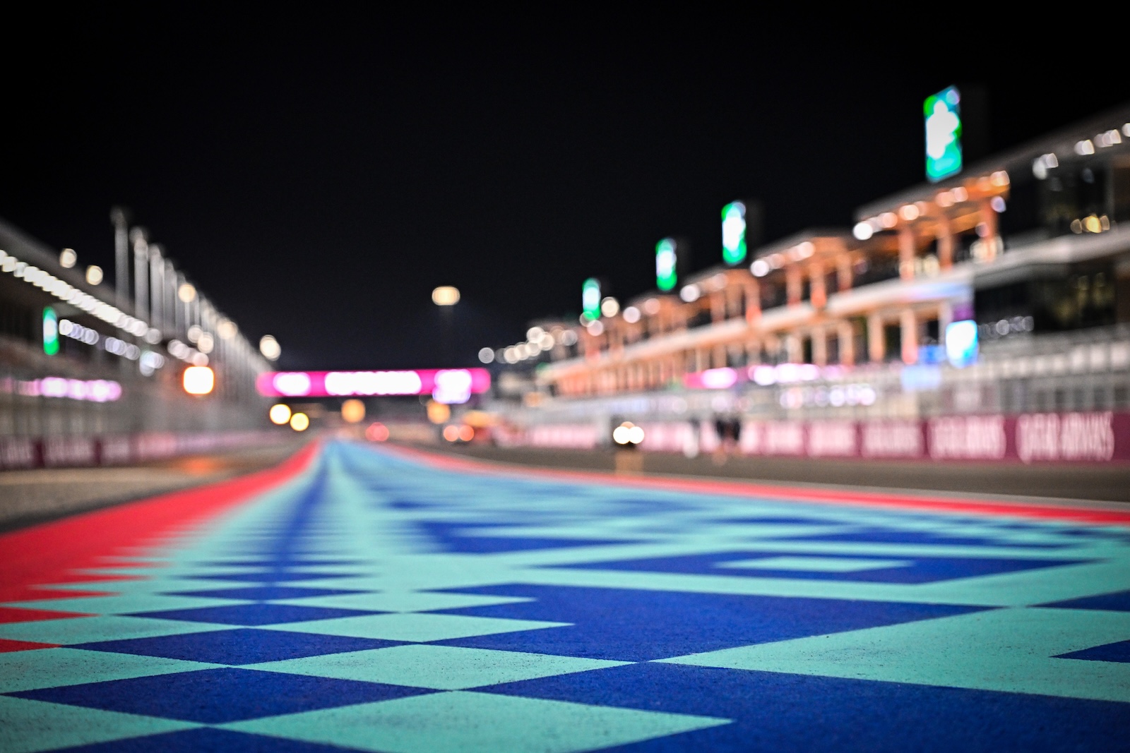 Ambiance sur le circuit de Losail au Qatar
