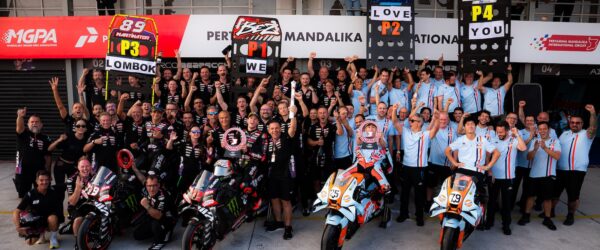 Aprilia signe le premier quadruplé de son histoire en MotoGP