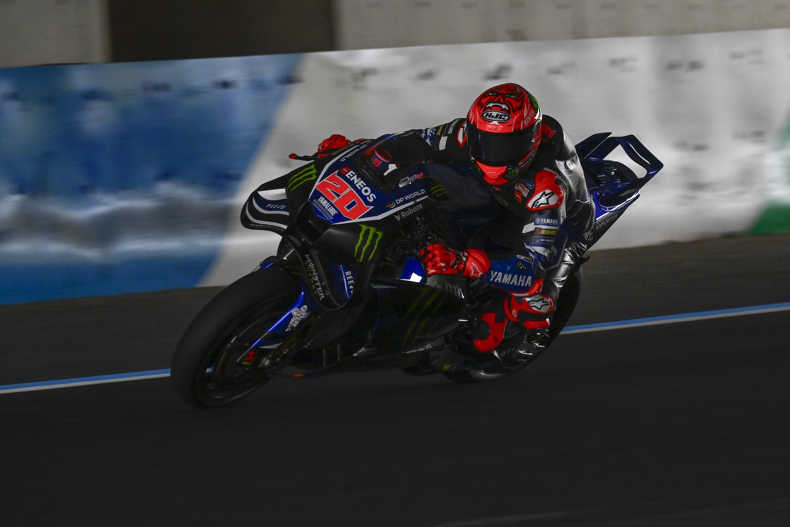 Fabio Quartararo sur le circuit de Motegi au Japon