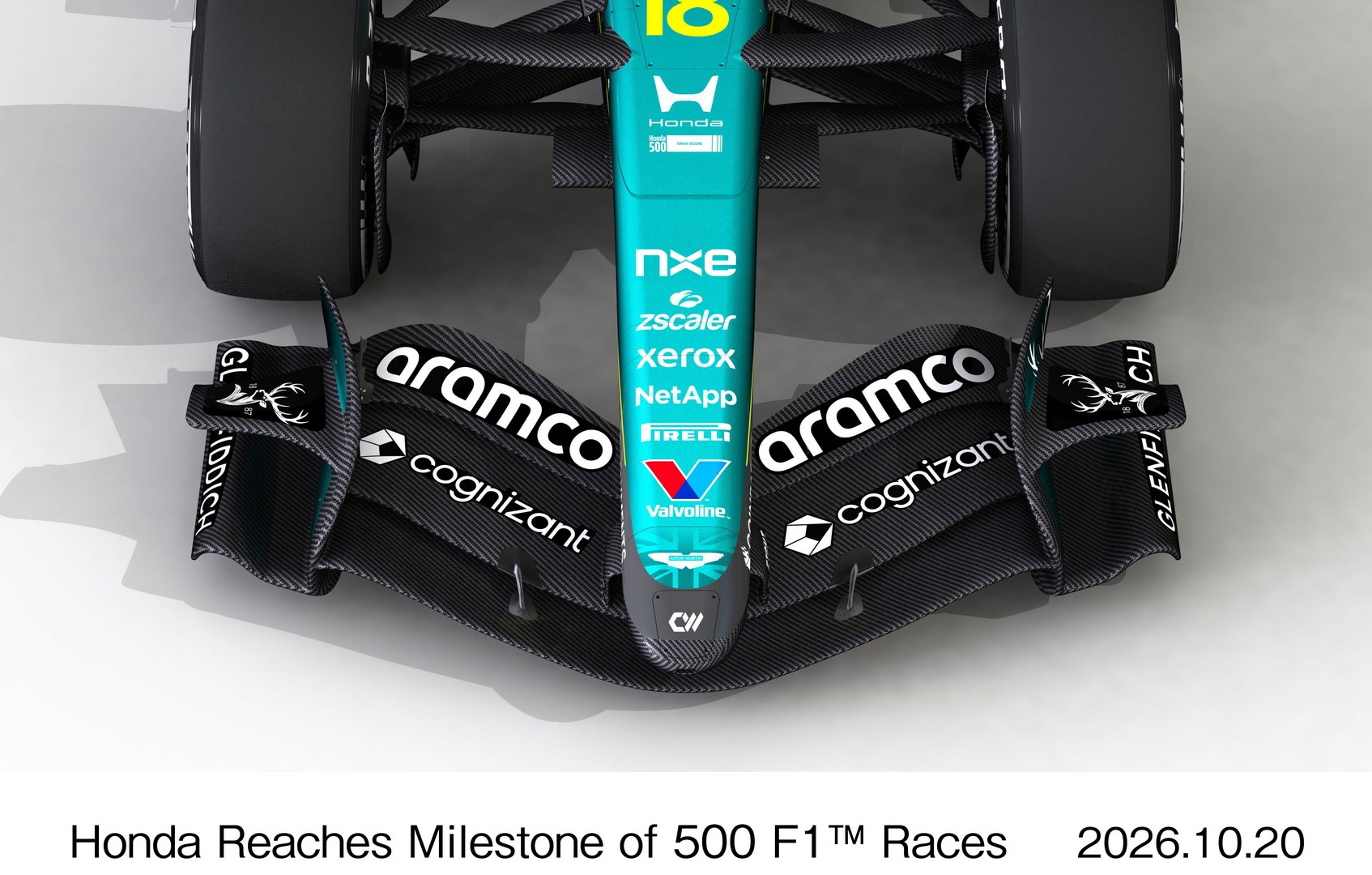 Honda célèbre ses 500 Grands Prix en F1 à Austin
