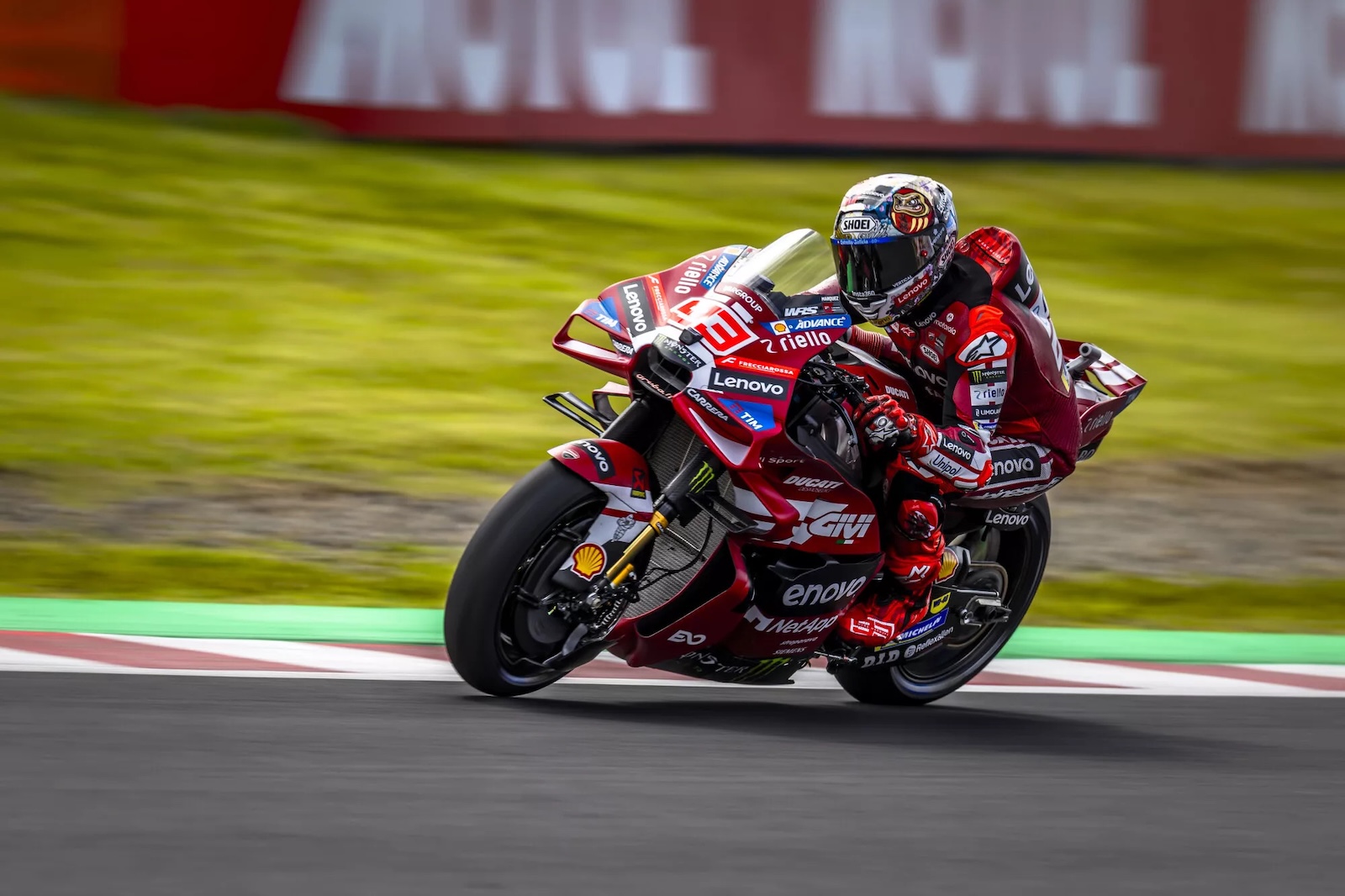 Marc Marquez sur le circuit de Motegi